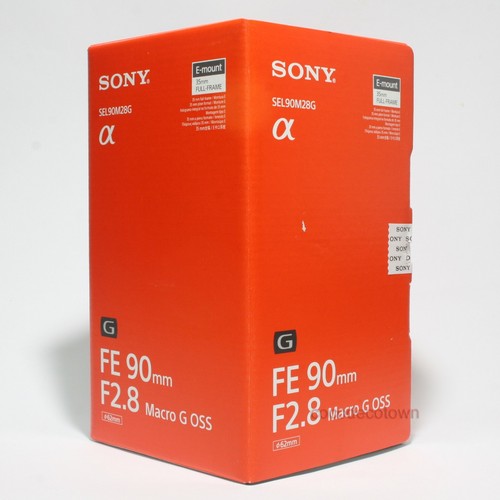 Sony 90mm macro g oss - 90mm, f2.8