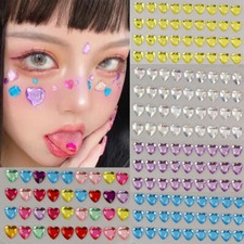 Autocollant Strass Visage 3D Diamant Bijoux Fard À Paupières Pierres /