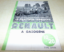 prospectus brochure tracteur