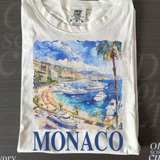 Vintage Monaco Italy Graphic T