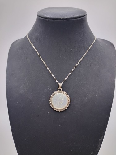 Pendentif ancien vierge - pendentif,