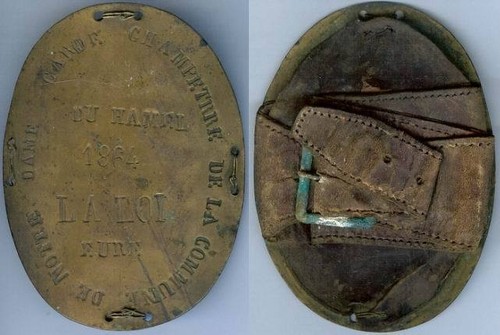 Plaque métier notre - métier,
