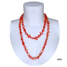 Collier long perles - collier, en