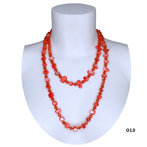 Collier long perles - collier,