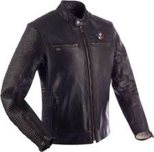 Veste cuir moto segura - en, de