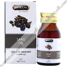 Huile de Souchet Saad 100% Pure & Naturelle 30ml Cyperus Oil, Aceite de Chufa