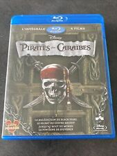 PIRATES DES CARAIBES L INTEGRALE DES 4 FILMS COFFRET 5 BLURAY DISNEY FRANCE