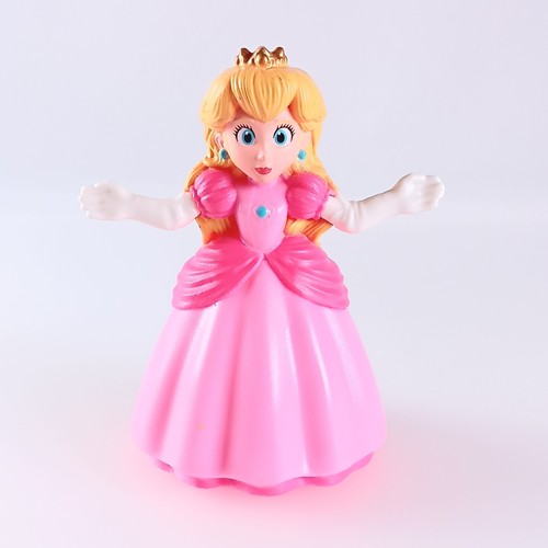 Figurine princess peach super - figurine,