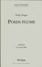 Poids plume - Nicky Singer - V594912