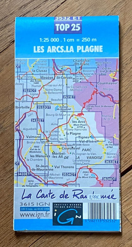 Carte ign top - ign, 3532