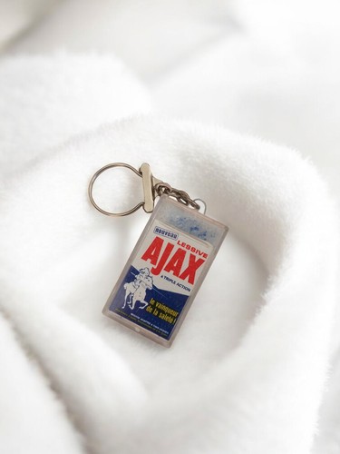 Porte clés vintage ajax - vintage,