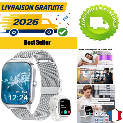 Montre connectée lodimeke - connectée,