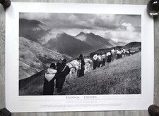 Sebastiano Salgado. Lot de 2 affiches tirées de Exodes