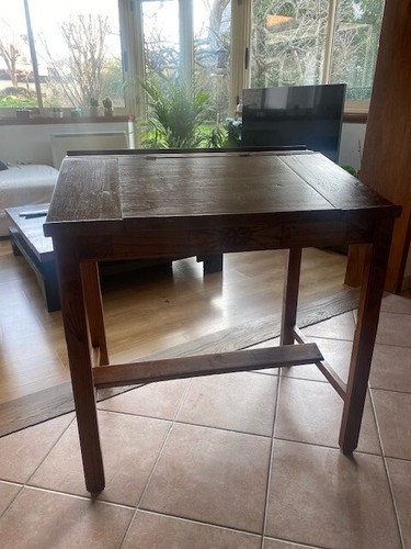 Ancien bureau écolier - ancien, d’écolier