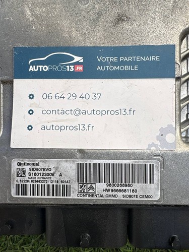 Calculateur moteur picasso - c4,