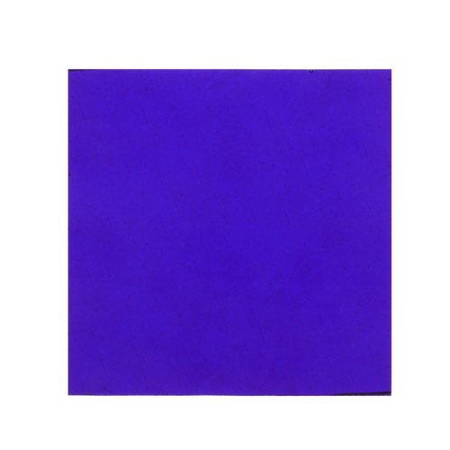 Plaque verre cobalt feuille - verre,