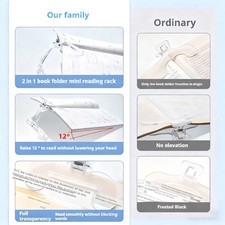 Clips de livre transparents 4