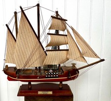 Maquette bateau goélette XIX siècle