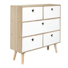 Commode 5 Tiroirs "Star" 70cm
