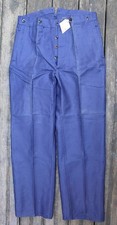 FRANCE PANTALON BOURGERON TRAVAIL corvée poilu 1914 capote casque vintage