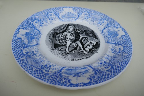 Sarreguemines plate