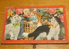 couvercle de boite CUBE CHAT