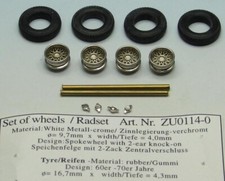 Ensemble de roues 114 4x Jante