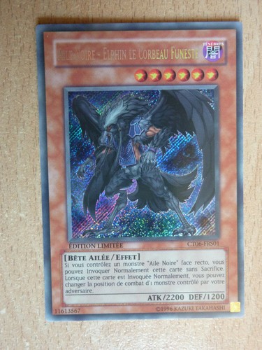 Carte aile noire - !,