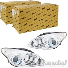 2x TYC H7/H1 Phare à Gauche + Droite Chrome pour Hyundai I30 À Année 03.2009