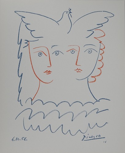 Pablo picasso couple à la - pablo,