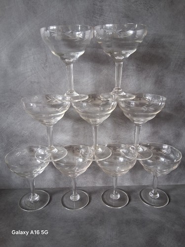 Ancien lot 9 coupes à - ancien, de