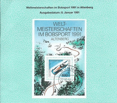 Allemagne rfa bloc 1991 - bloc, n°