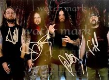 Dimebag Darrell Américain Musicien Pantera Bande Réimpression Photo Dédicacée