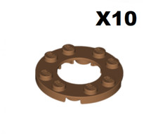 Lego ® Lot 10 Plaque Ronde