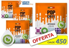 450 Dosettes → Pop Caffè - Gaufre Filtre Papier Ese 44 Café Mélange Goût Intense