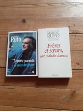 Lot 2 livres de Marcel Rufo. Frères et sœurs une maladie d’amour; Grands parents