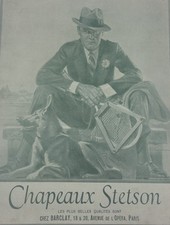 Publicité ancienne Stetson