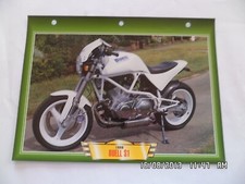 CARTE FICHE MOTO 1999 BUELL S1