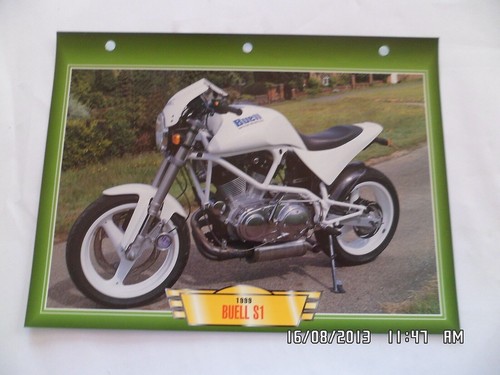 Carte fiche moto 1999 buell - fiche,