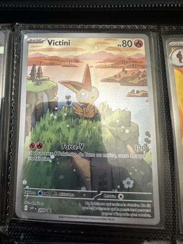 Carte pokémon victini - carte,