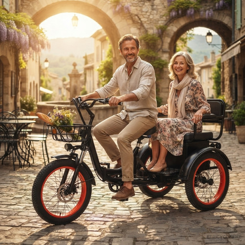 Tricycle électrique pliable - Électrique,