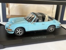NOREV 187642 PORSCHE 911 S TARGA LIGHT BLUE 1:18