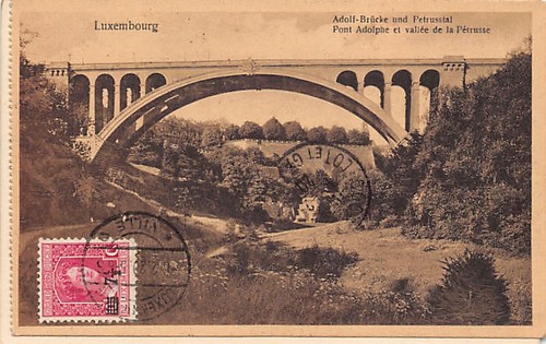 Luxembourg ville pont - -,