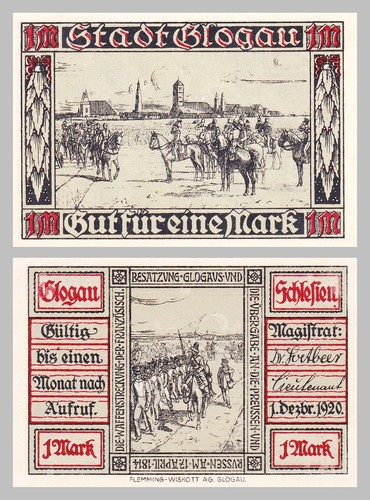 Empire allemand glogau - empire, billet