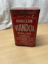 Ancienne Boîte Publicitaire VIANDOX  bouillon 