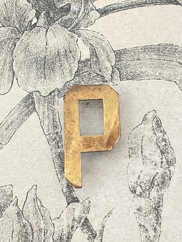 Joli monogramme métal - monogramme, en