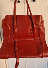 Grand sac main cuir - en, –