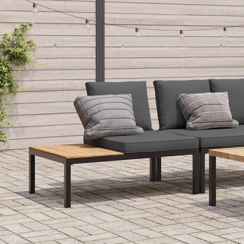 Banc jardin avec coussins - jardin,
