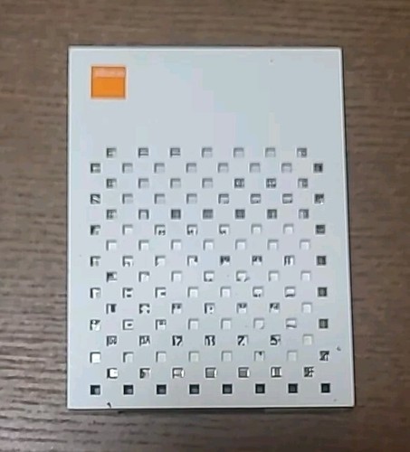 Disque dur orange - dur,