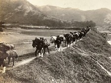 Japon Russie Guerre Russo-japonaise Vers Port-Arthur Chine 1905 Photo Stereo 